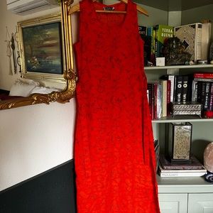 Mid-Length Thrifted Dress